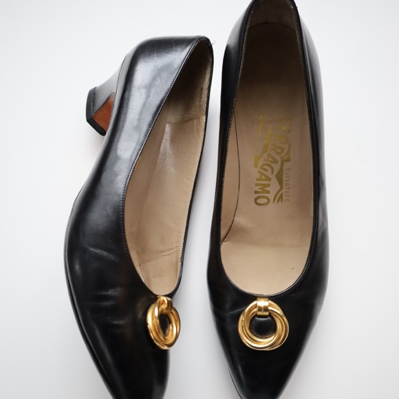 Salvatore Ferragamo block heels - Picture 4 of 7